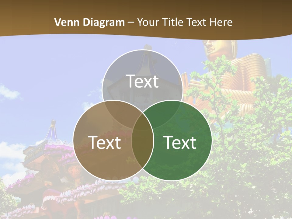 Capital Meditation Architecture PowerPoint Template