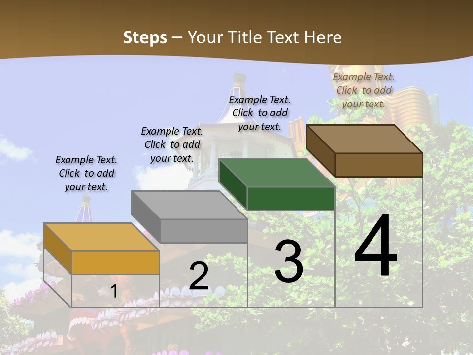 Capital Meditation Architecture PowerPoint Template