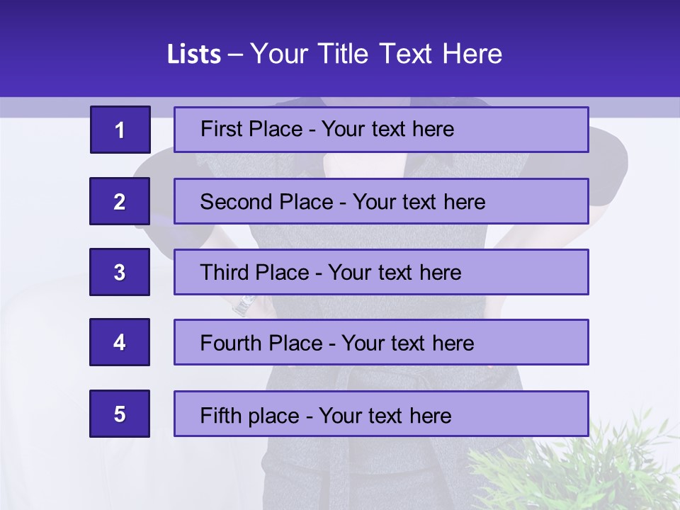 Backache Woman Lumbar PowerPoint Template
