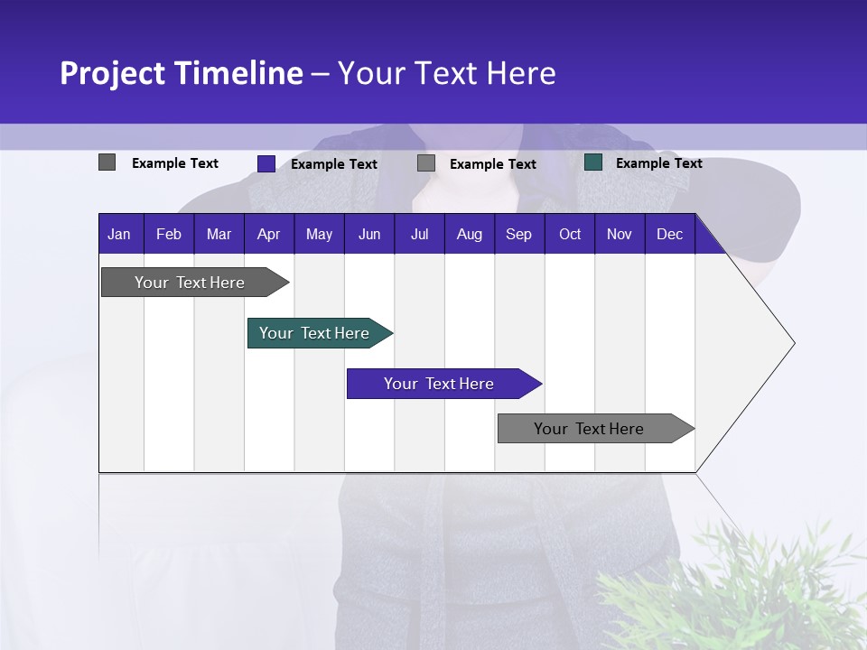 Backache Woman Lumbar PowerPoint Template