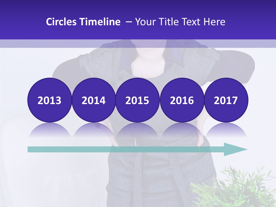 Backache Woman Lumbar PowerPoint Template