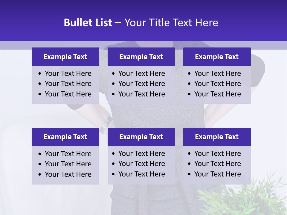 Backache Woman Lumbar PowerPoint Template