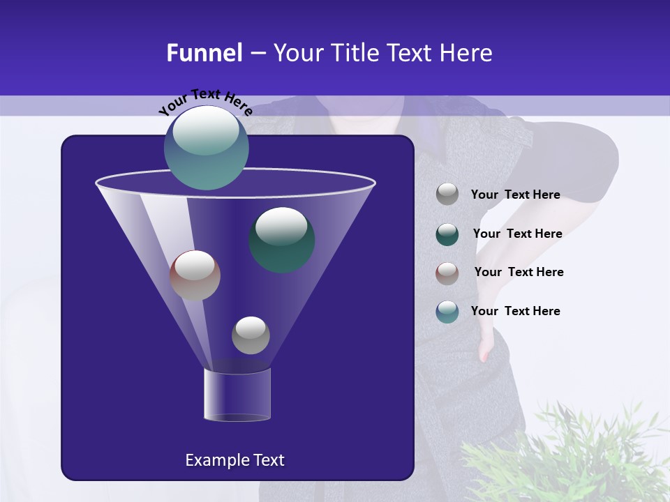 Backache Woman Lumbar PowerPoint Template