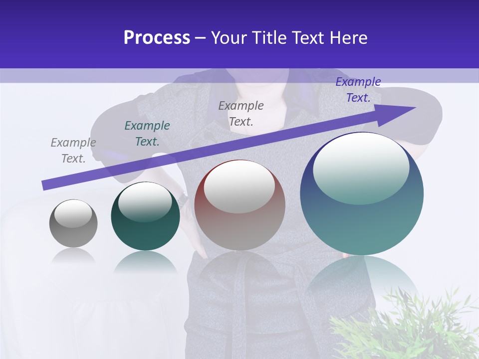 Backache Woman Lumbar PowerPoint Template