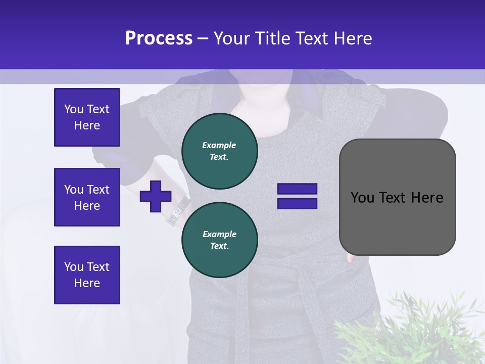 Backache Woman Lumbar PowerPoint Template