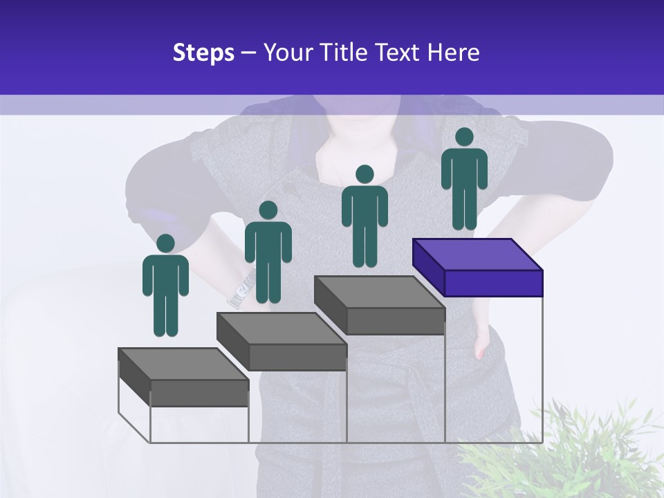 Backache Woman Lumbar PowerPoint Template