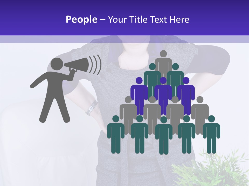 Backache Woman Lumbar PowerPoint Template