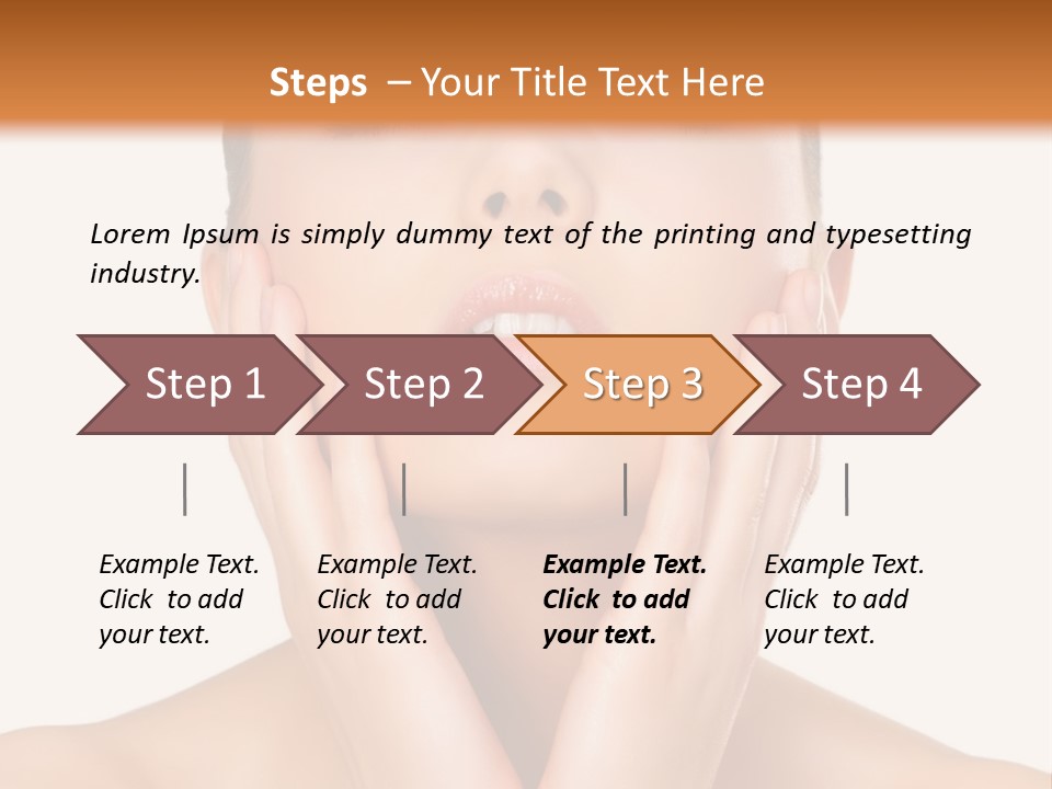 Fortress Aged Tourist PowerPoint Template