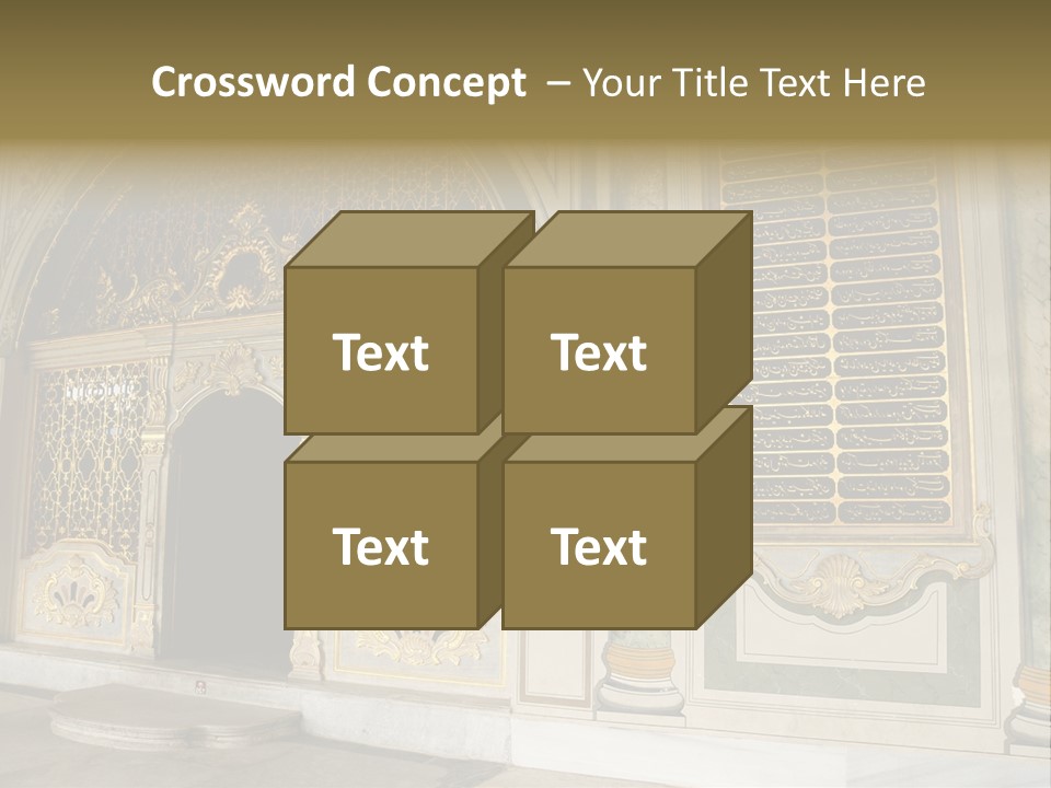 Fortress Aged Tourist PowerPoint Template