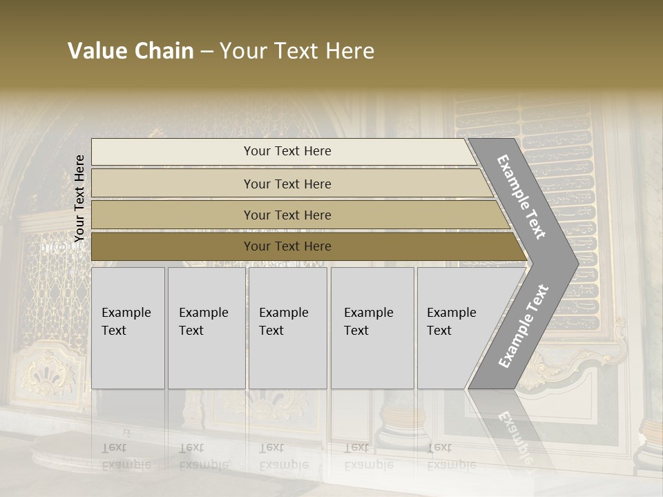 Fortress Aged Tourist PowerPoint Template