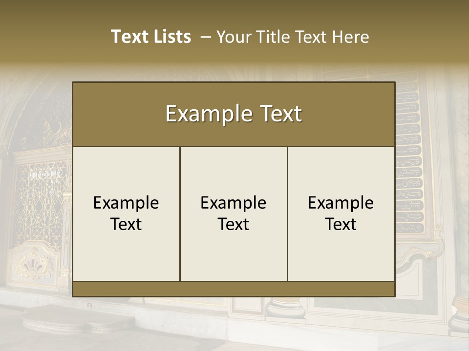 Fortress Aged Tourist PowerPoint Template