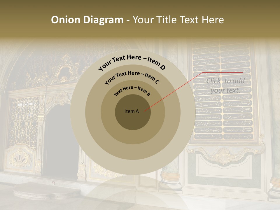 Fortress Aged Tourist PowerPoint Template