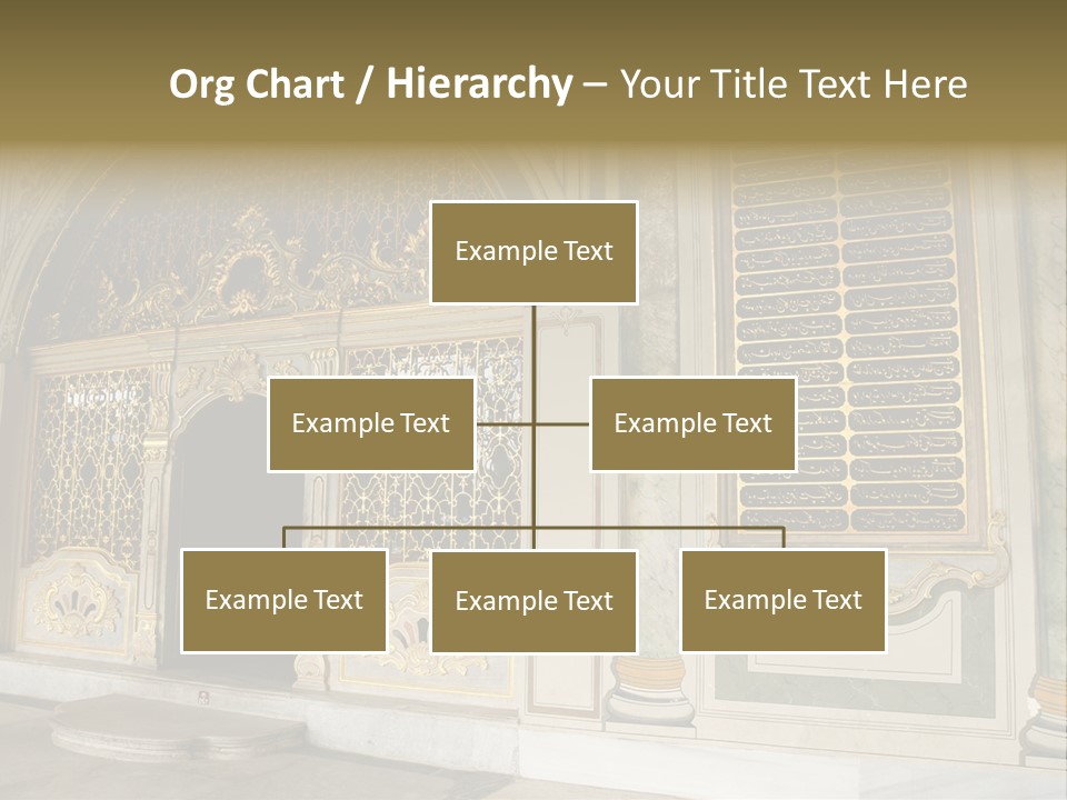 Fortress Aged Tourist PowerPoint Template
