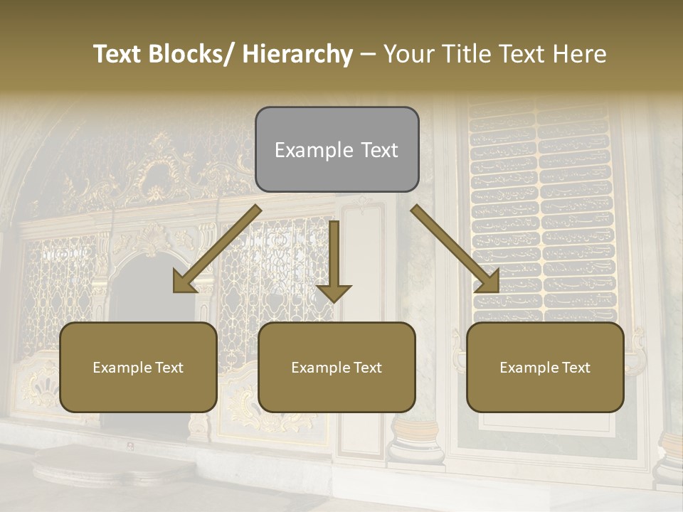 Fortress Aged Tourist PowerPoint Template