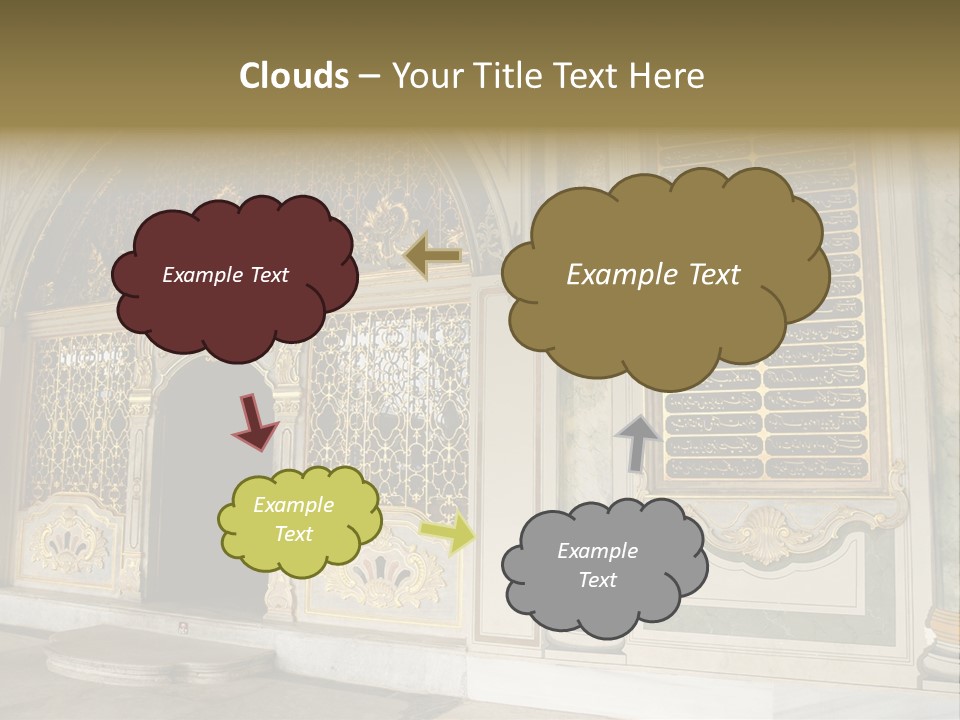 Fortress Aged Tourist PowerPoint Template