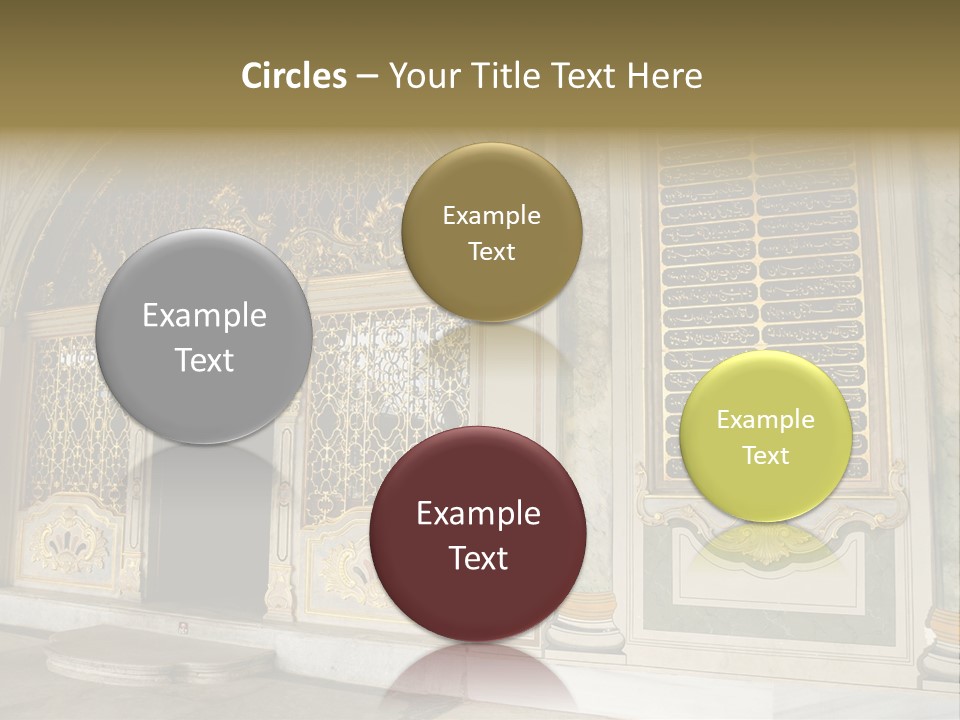 Fortress Aged Tourist PowerPoint Template