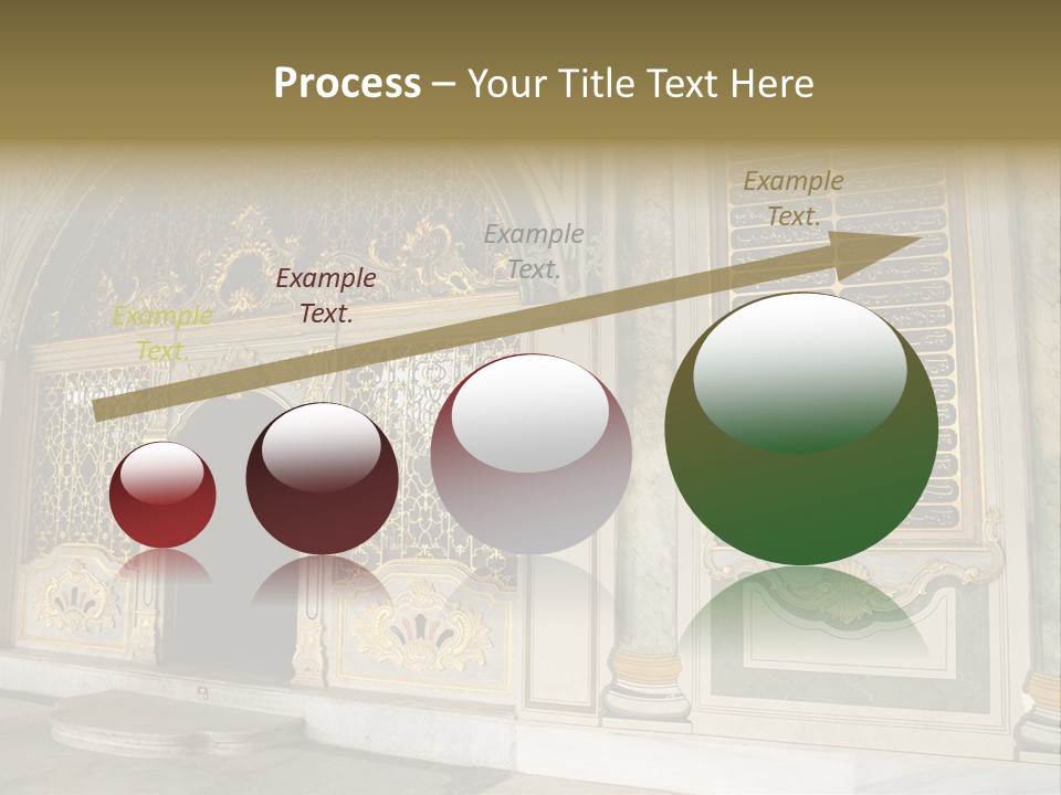 Fortress Aged Tourist PowerPoint Template