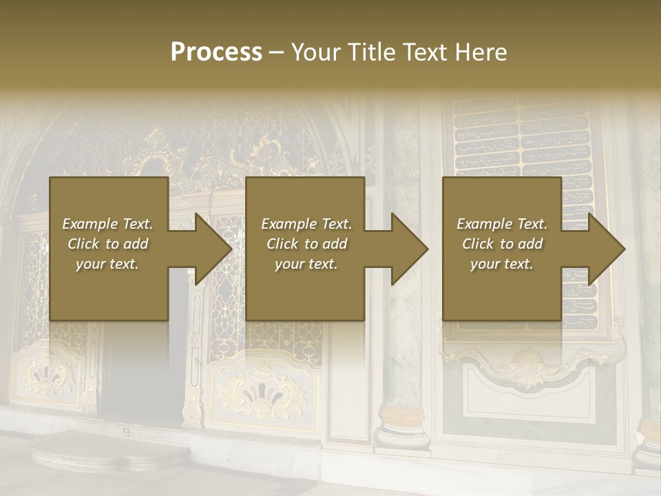 Fortress Aged Tourist PowerPoint Template