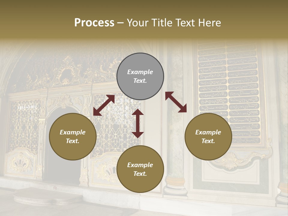 Fortress Aged Tourist PowerPoint Template