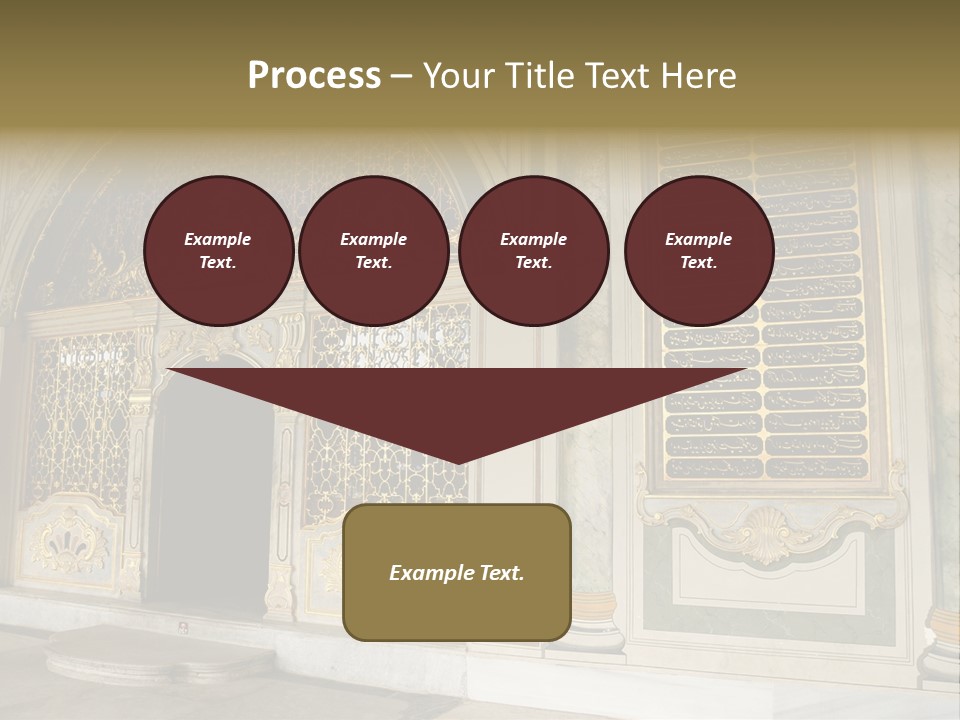 Fortress Aged Tourist PowerPoint Template