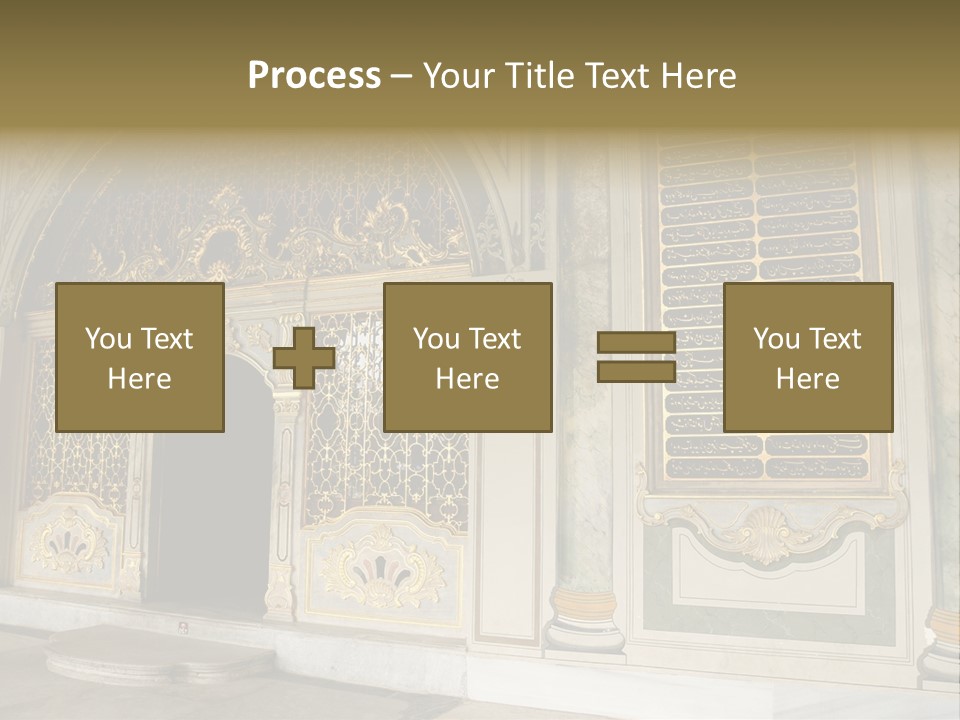 Fortress Aged Tourist PowerPoint Template