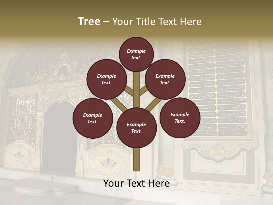 Fortress Aged Tourist PowerPoint Template