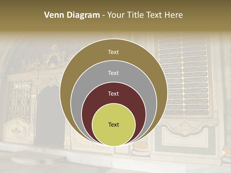 Fortress Aged Tourist PowerPoint Template