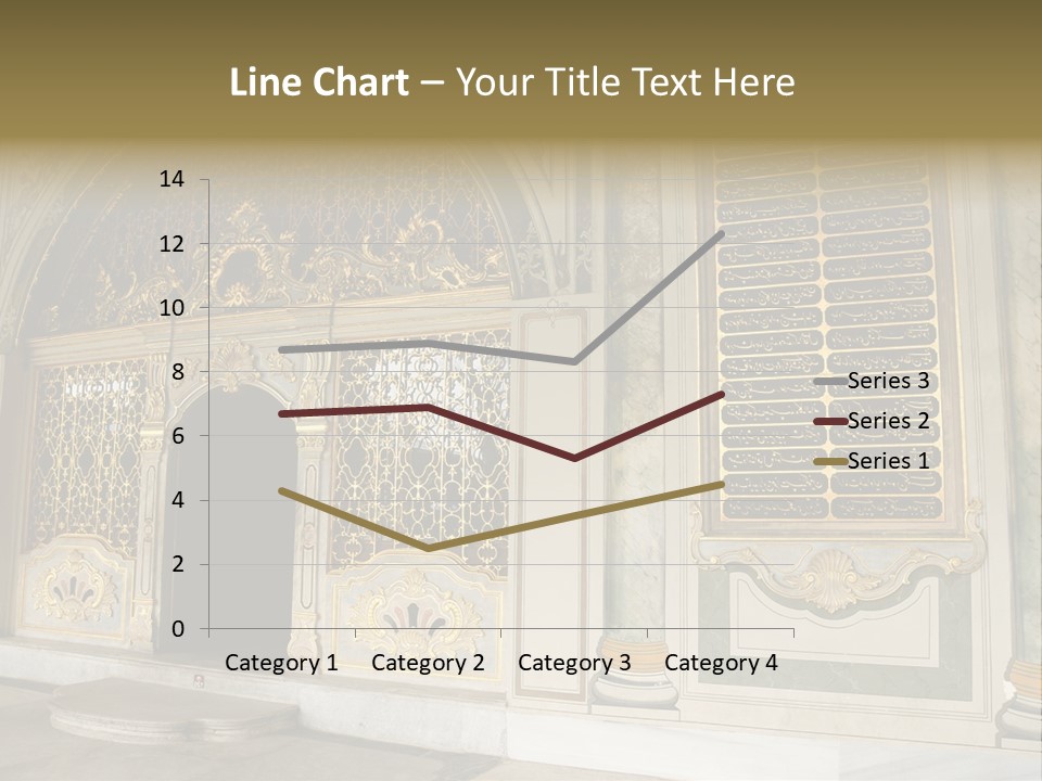 Fortress Aged Tourist PowerPoint Template