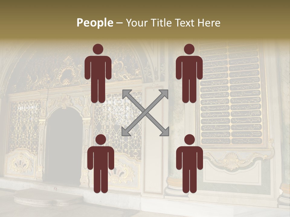 Fortress Aged Tourist PowerPoint Template