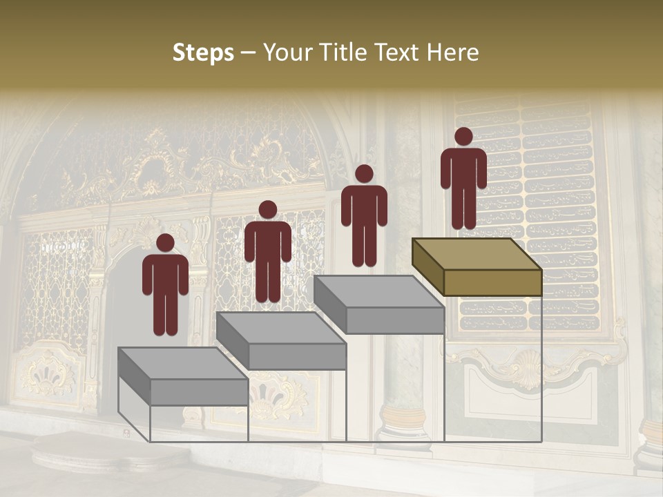 Fortress Aged Tourist PowerPoint Template