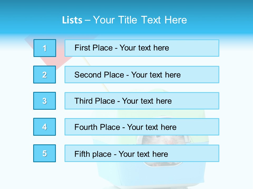 Background Cheek Hamster PowerPoint Template