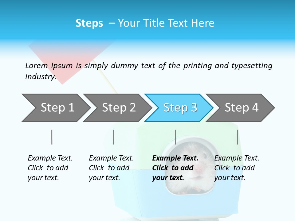 Background Cheek Hamster PowerPoint Template
