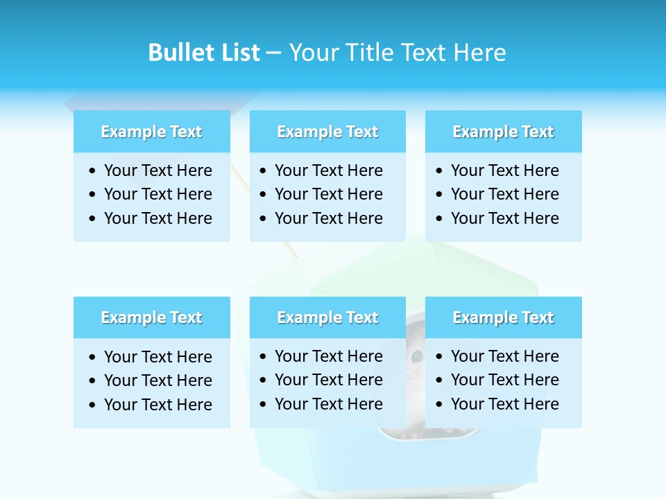 Background Cheek Hamster PowerPoint Template