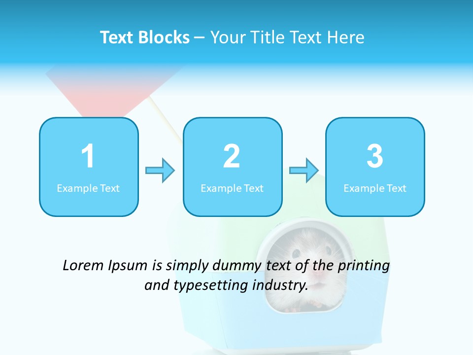 Background Cheek Hamster PowerPoint Template