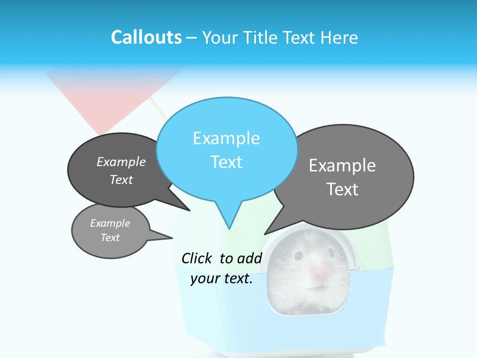 Background Cheek Hamster PowerPoint Template