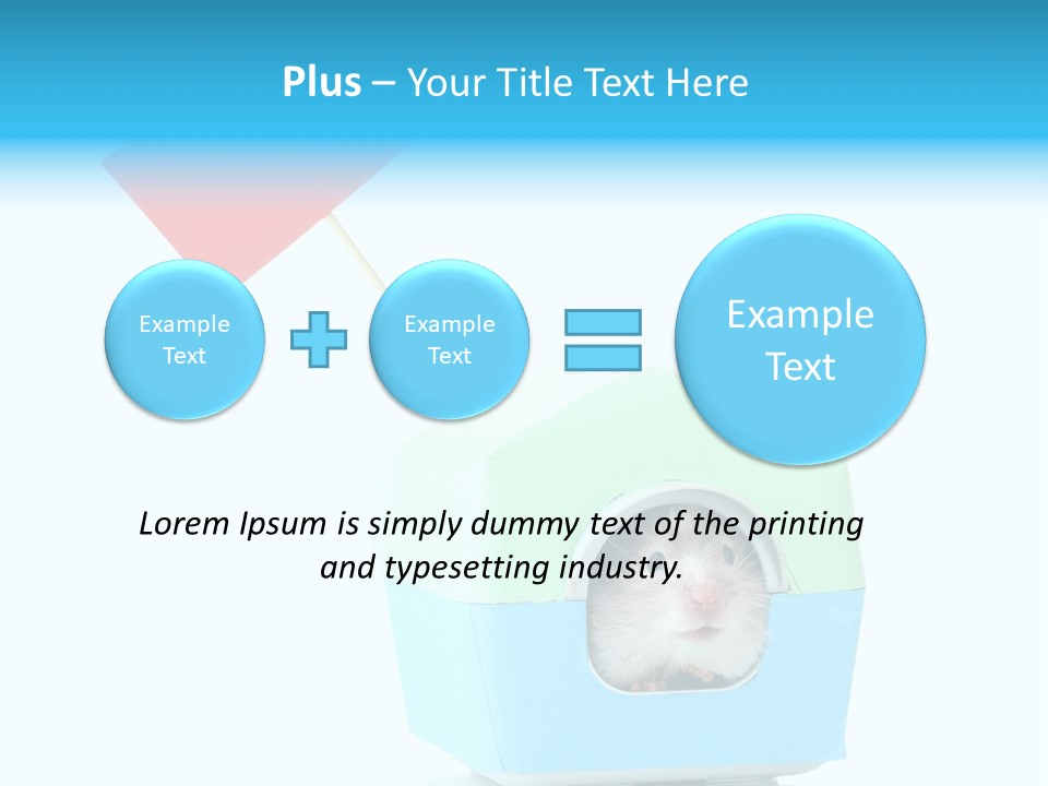 Background Cheek Hamster PowerPoint Template