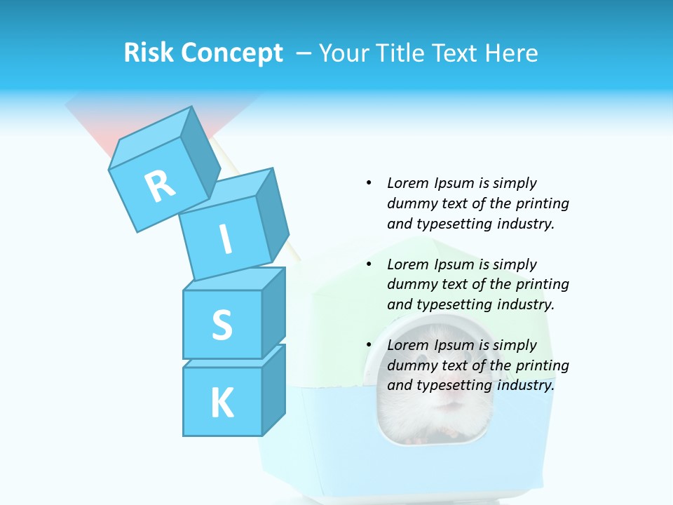 Background Cheek Hamster PowerPoint Template