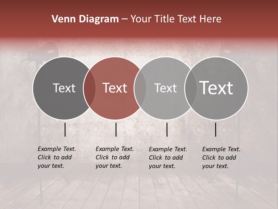 Grunge Equipment Floor PowerPoint Template