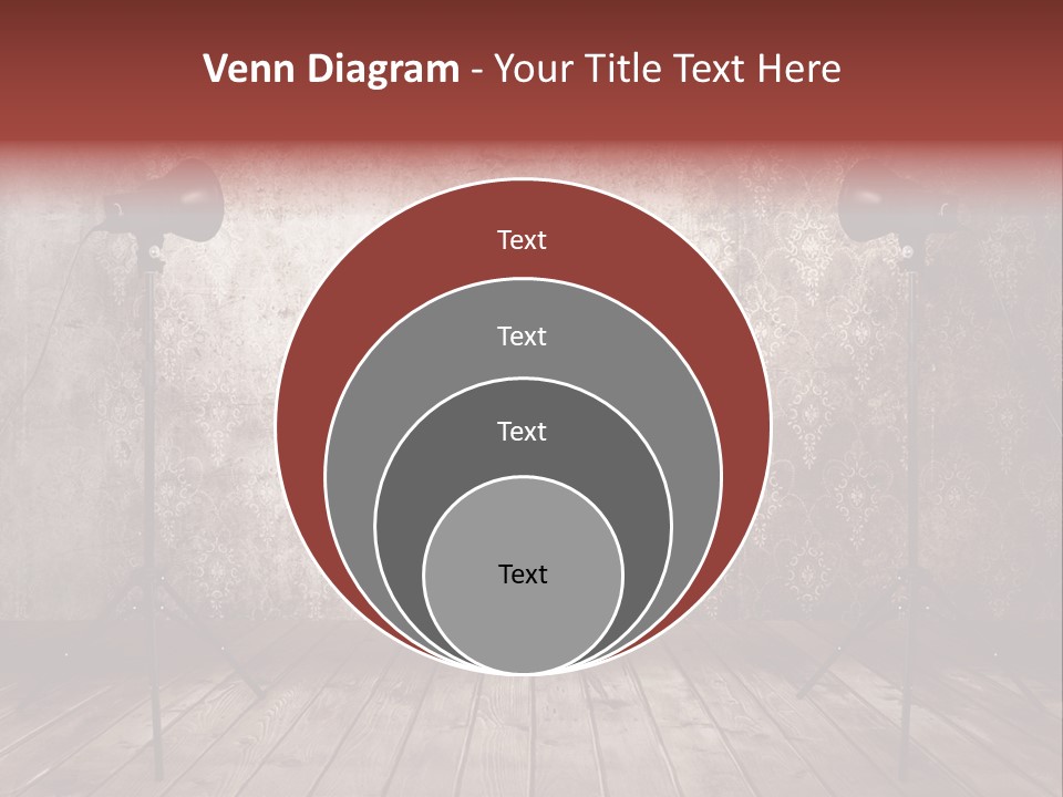 Grunge Equipment Floor PowerPoint Template