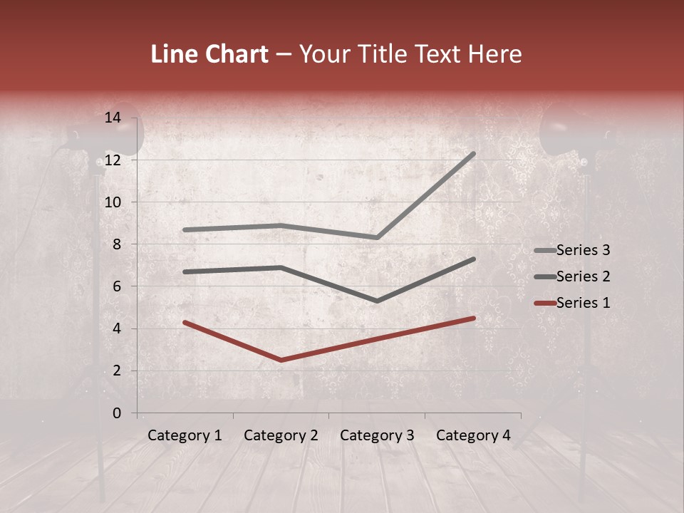 Grunge Equipment Floor PowerPoint Template