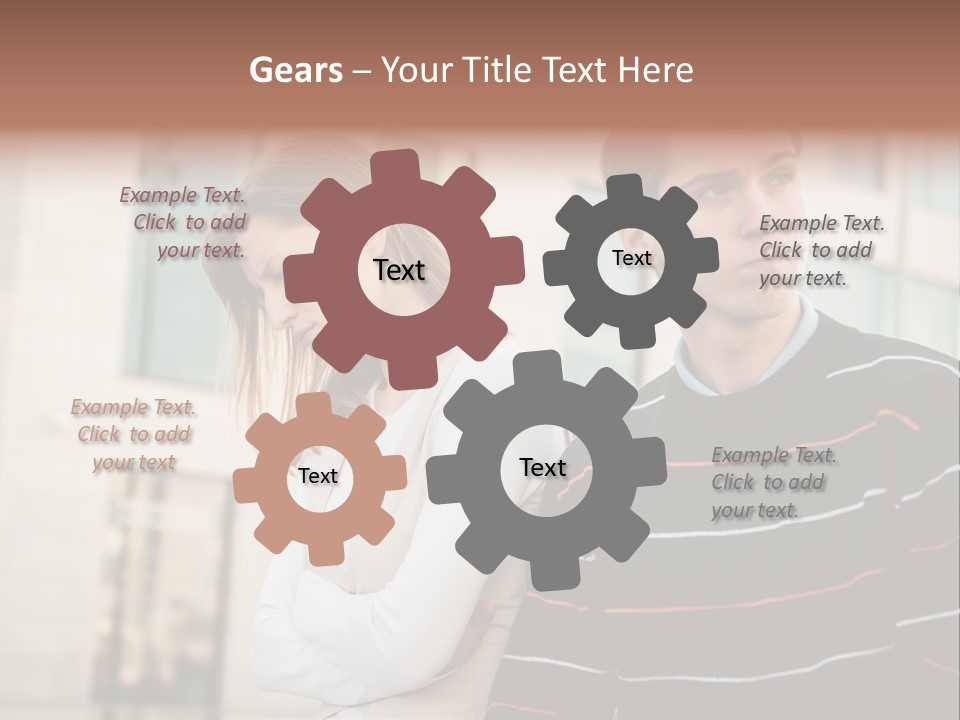 Boyfriend Sad People PowerPoint Template