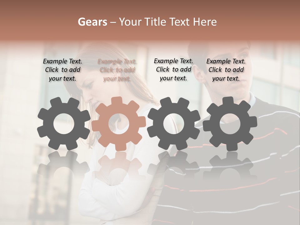 Boyfriend Sad People PowerPoint Template