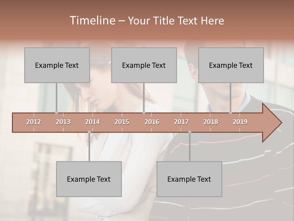 Boyfriend Sad People PowerPoint Template
