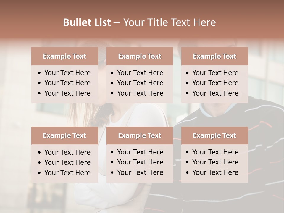 Boyfriend Sad People PowerPoint Template
