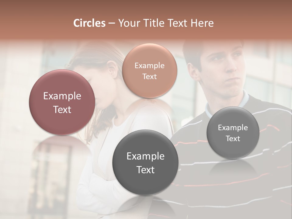 Boyfriend Sad People PowerPoint Template