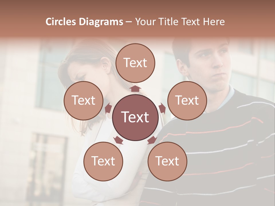 Boyfriend Sad People PowerPoint Template