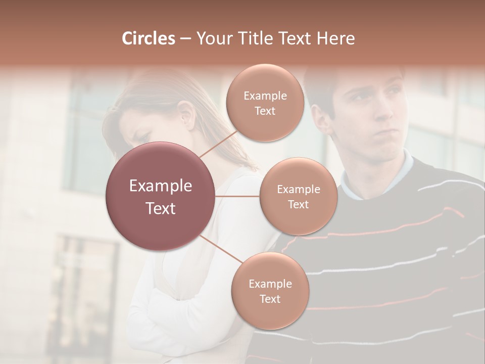 Boyfriend Sad People PowerPoint Template