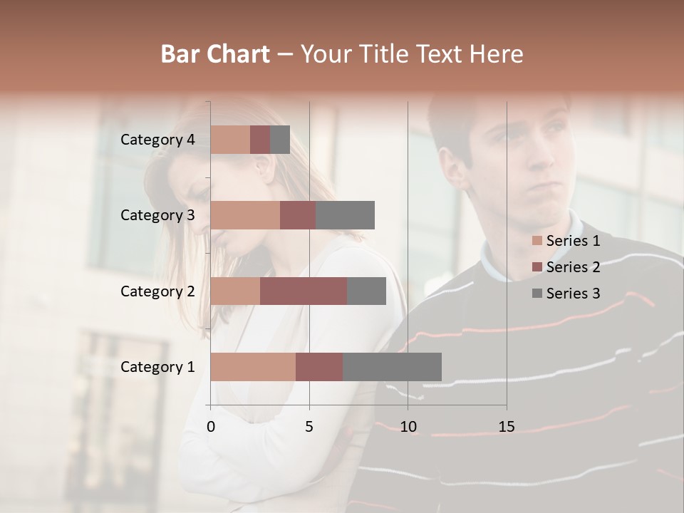 Boyfriend Sad People PowerPoint Template