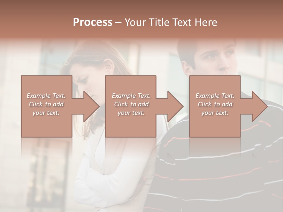 Boyfriend Sad People PowerPoint Template