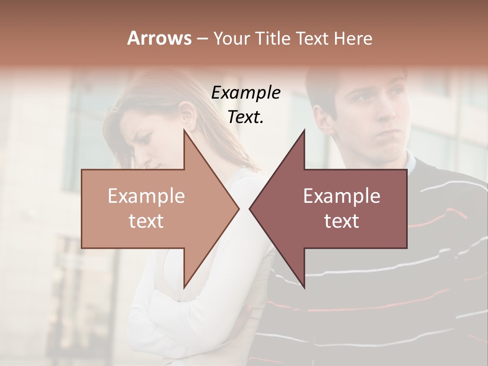 Boyfriend Sad People PowerPoint Template